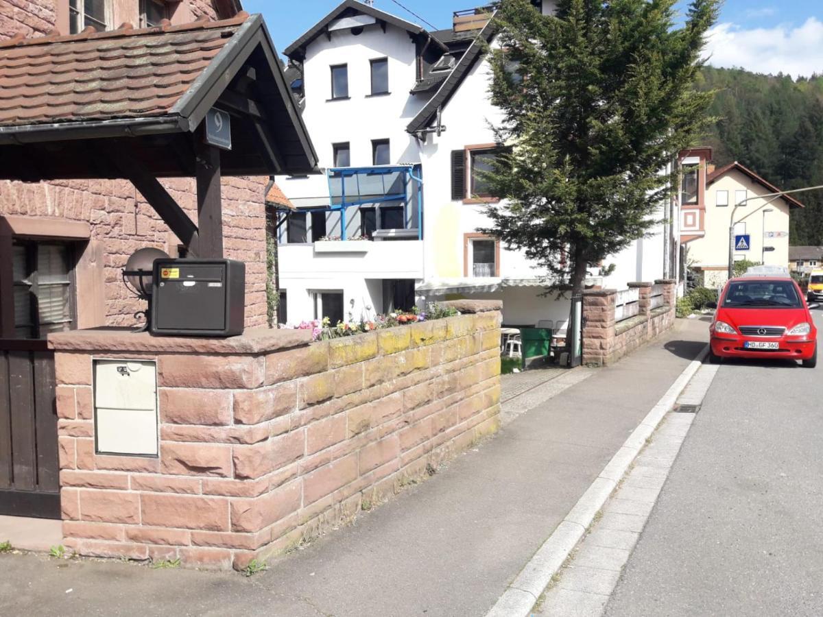 Grosse Wohnung Im Odenwald 1 Schonau  Buitenkant foto